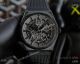 Super High AAA Replica Zenith Defy Classic 41mm Watches Skeleton Dial Orange Rubber Band (2)_th.jpg